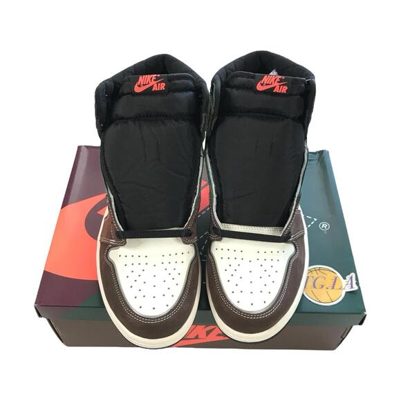 Size 12 - Jordan 1 High OG Crafted 2021 Brown Nike Air Travis Scott DH3097 001 - Picture 3 of 7